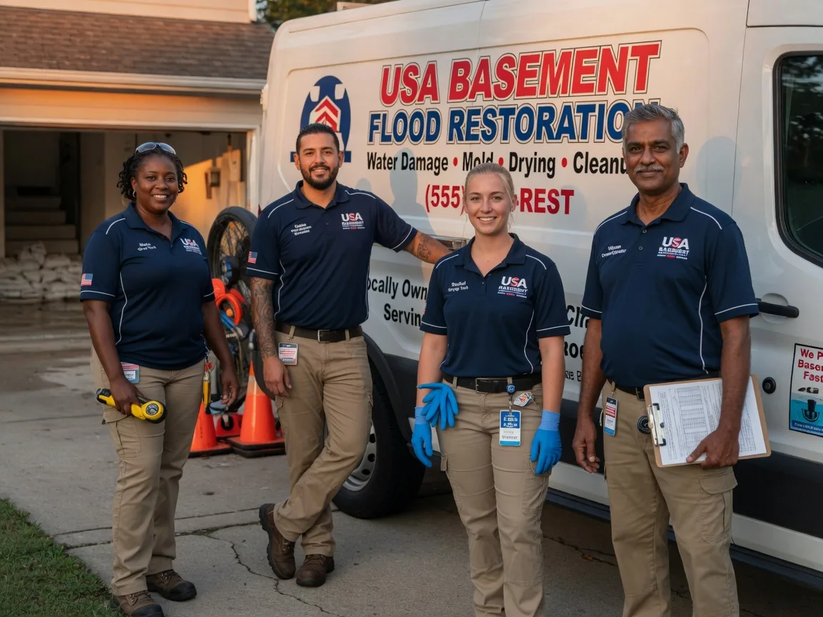 Basement Flood Cleanup company in Watts, OK