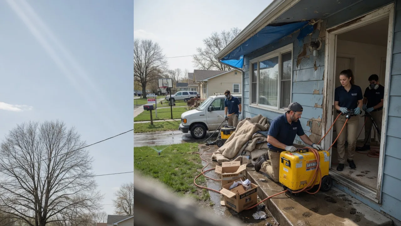 Basement Flood Cleanup in Watts, OK near me